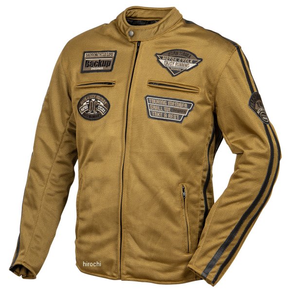 24SJ-1 デグナー DEGNER 春夏モデル テキスタイルフルメッシュジャケット ブラウン XLサイズ