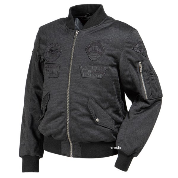 24SJ-2 デグナー DEGNER 春夏モデル メッシュMA-1ジャケット 黒 Mサイズ