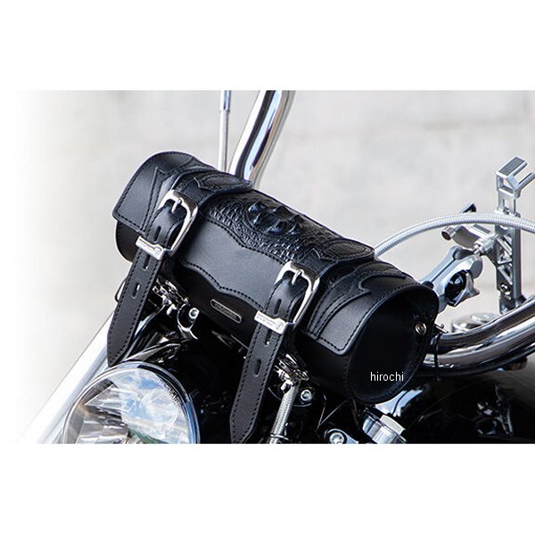 4524486106460 デグナー DEGNER TB-7RCR リアルクロコダイルレザー ツールバッグ ブラック