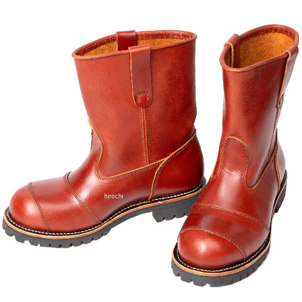 HS-B16 デグナー DEGNER レザープルオンブーツ ブラウン 26.5cm