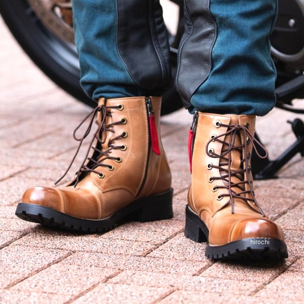 4524486107016 デグナー DEGNER HS-B6A バイカーズブーツ ライトブラウン 26cm