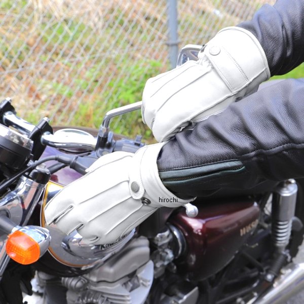 4524486108150 デグナー DEGNER WG-34 レザーグローブ アイボリー Lサイズ