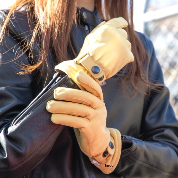 4524486108426 デグナー DEGNER FRWG-47A レザーグローブ レディース タン Mサイズ