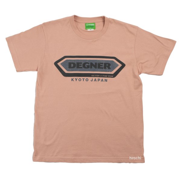 4524486109003 デグナー DEGNER 24TS-4 コットンTシャツ スモーキーピンク Lサイズ
