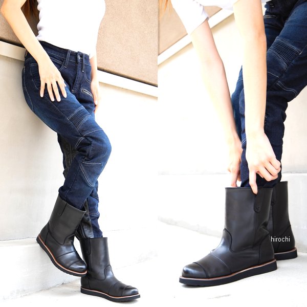 4524486109140 デグナー DEGNER HS-B17 プルオンブーツ レディース ブラック 23cm