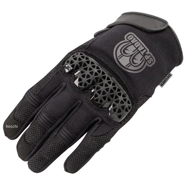 SPG-9 デグナー DEGNER 春夏モデル SP忠男コラボ テキスタイルメッシュグローブ 黒 XLサイズ