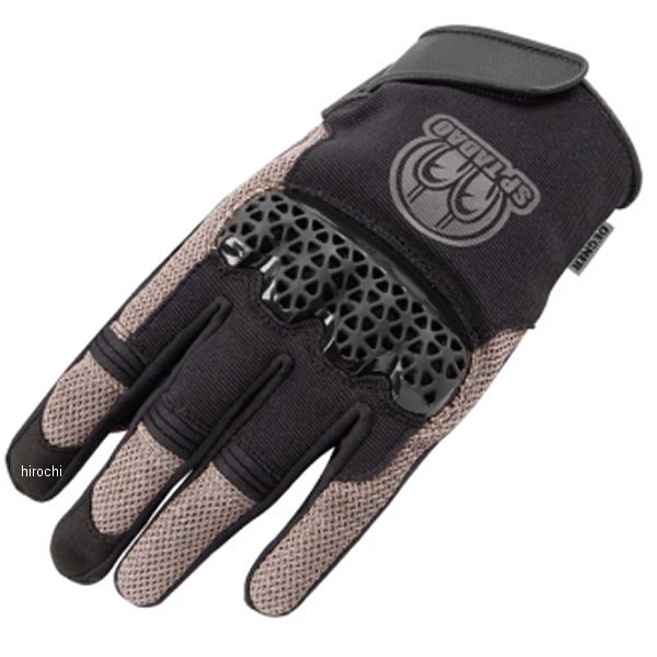 SPG-9 デグナー DEGNER 春夏モデル SP忠男コラボ テキスタイルメッシュグローブ グレー Mサイズ