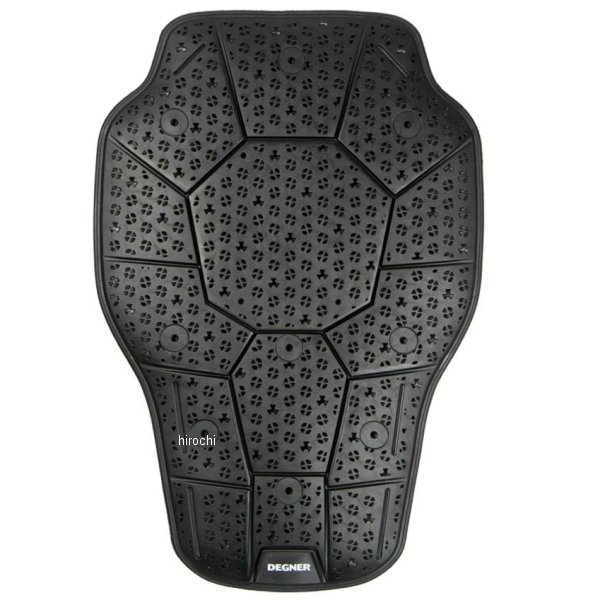 PS-24 デグナー DEGNER CEレベル2 バンブーエアスルーバックプロテクター 黒 Sサイズ