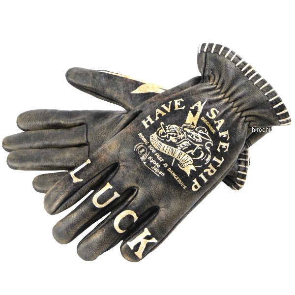 4524486111853 TG-107 デグナー DEGNER 2025年秋冬モデル レザーグローブ ブラック Mサイズ