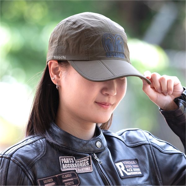 4524486112935 デグナー DEGNER SPCP-13 SP忠男 折りたたみキャップ カーキ