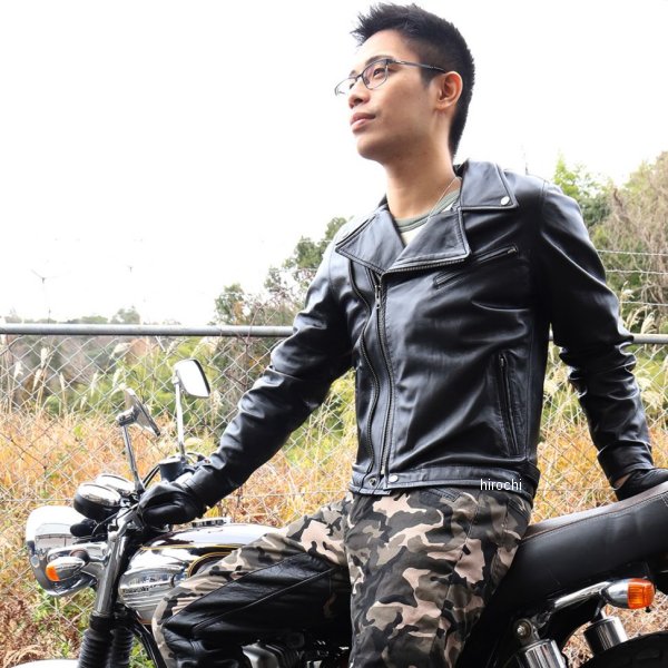 4524486112973 デグナー DEGNER 20SJ-8A レザーダブルジャケット ブラック Mサイズ