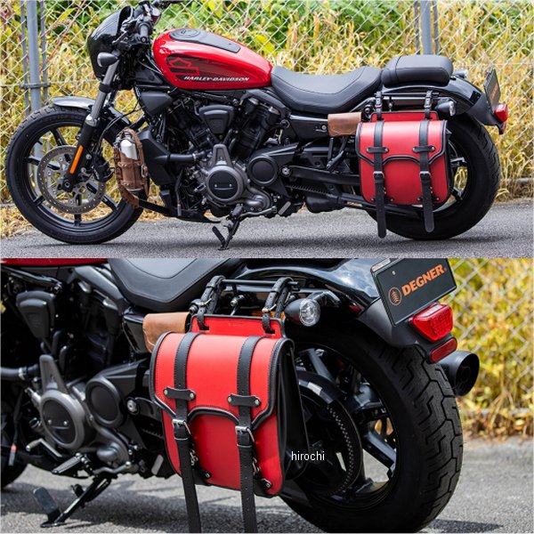 4524486113062 デグナー DEGNER SB-55A サドルバッグ レッド/ブラック