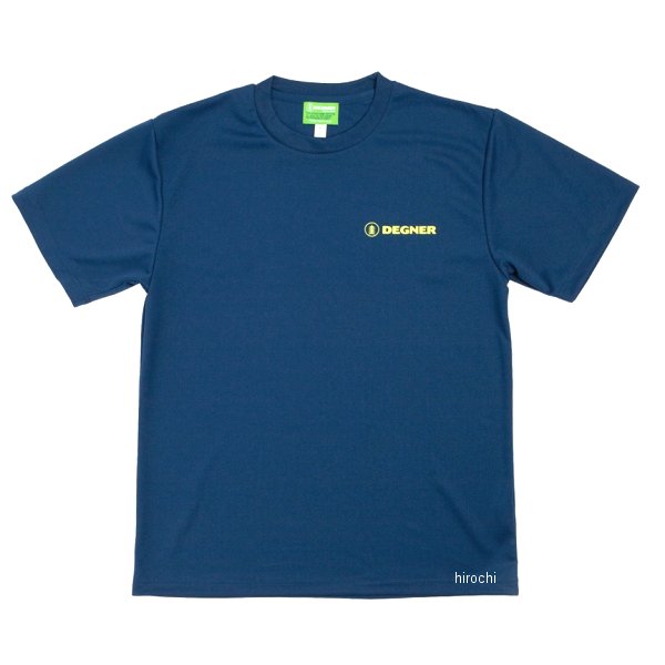 4524486114182 デグナー DEGNER 24TS-3 ドライTシャツ ブルー/イエロー XLサイズ