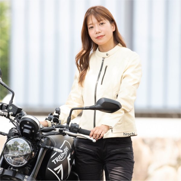 4524486114502 デグナー DEGNER FR20SJ-9A レザージャケット レディース アイボリー XLサイズ