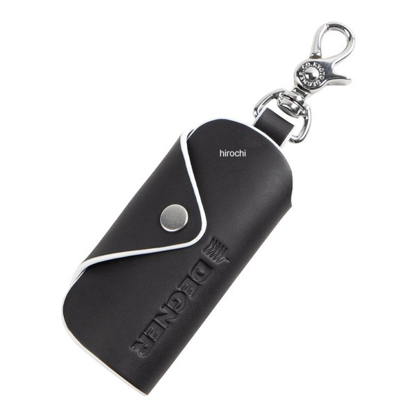 K-73 デグナー DEGNER コンパクトキーケース ブラック-ホワイト