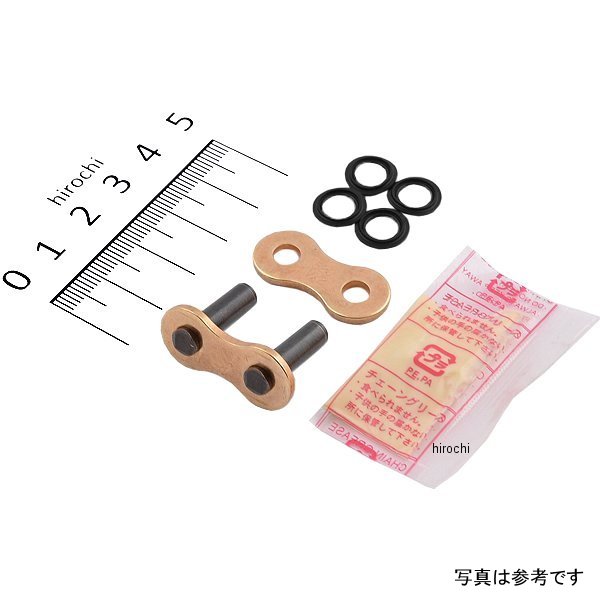 4525516321976 DID 大同工業 チェーン 520VX3 VXシリーズ カシメジョイント ゴールド