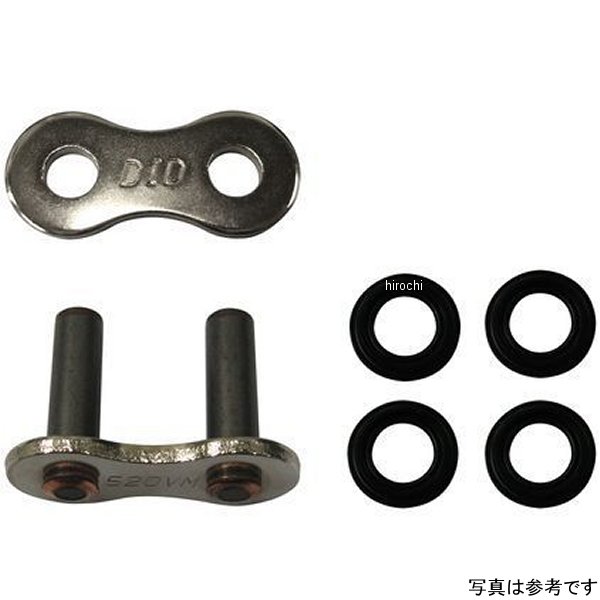4525516324977 DID 大同工業 チェーン 520VX3 VXシリーズ カシメジョイント シルバー