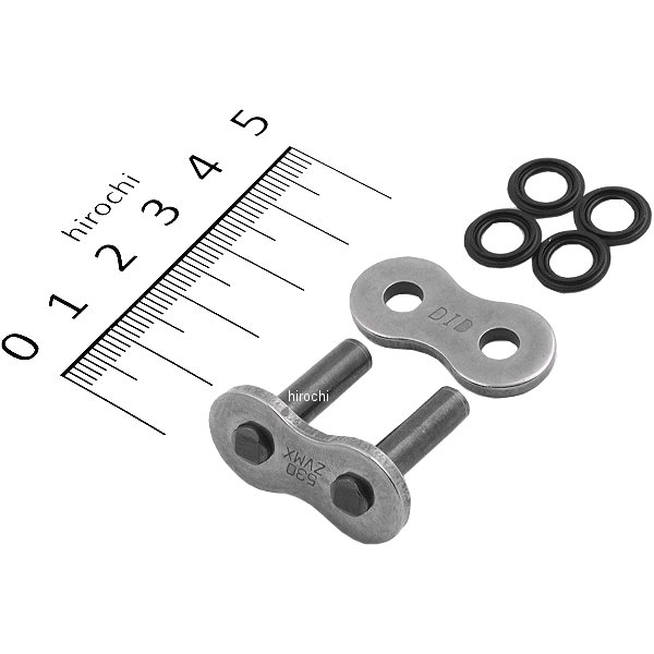 4525516340977 DID 大同工業 チェーン 530ZVM-X シリーズ カシメジョイント スチール