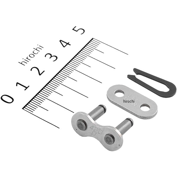 4525516345941 DID 大同工業 チェーン 420D スタンダード シリーズ クリップジョイント シルバー