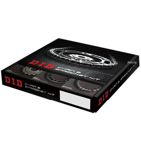 DY-08 DID 大同工業 チェーン、フロント/リアスプロケット 3点交換キット 98年-02年 XJR1300、XJR1200 スチール