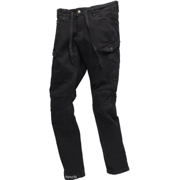 RDB1031 ライズ RIDEZ スリムフィット カーゴパンツ 黒 Mサイズ
