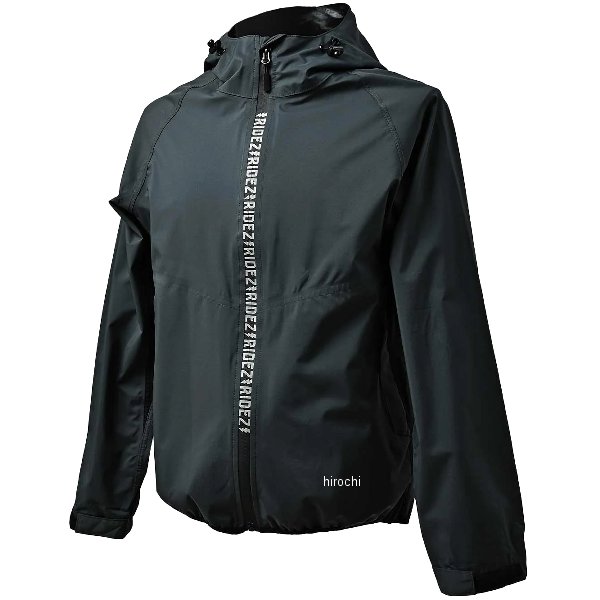 MCR03 ライズ RIDEZ マイクロレインジャケット 黒 LLサイズ