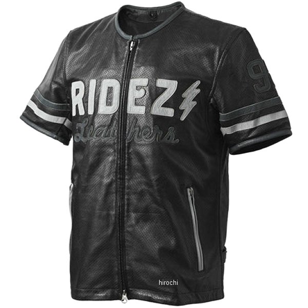 RLSJ16 ライズ RIDEZ レザージャケット 98 S/S 黒 Lサイズ