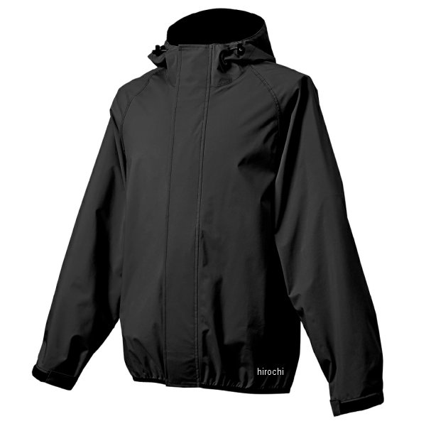 MCR06 ライズ RIDEZ レインジャケット MOTTO MICRO RAIN JACKET 黒 Mサイズ