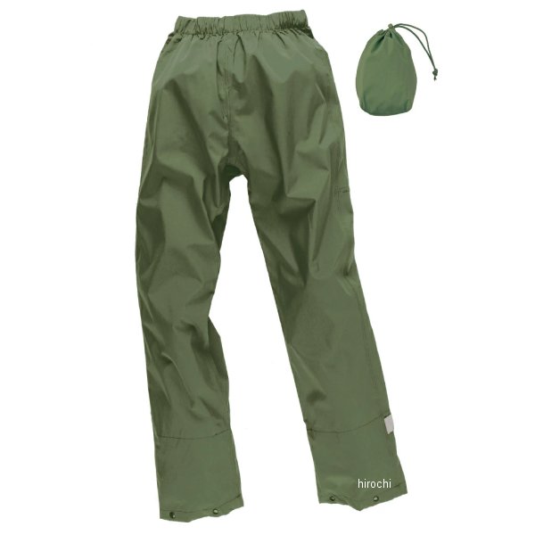 MCR07 ライズ RIDEZ レインパンツ MOTTO MICRO RAIN PANTS モスグリーン 3Lサイズ