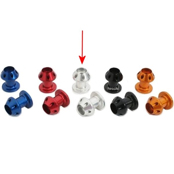 1992001 アクティブ ACTIVE アルミファッションフック M6×35mm シルバー 2個入り