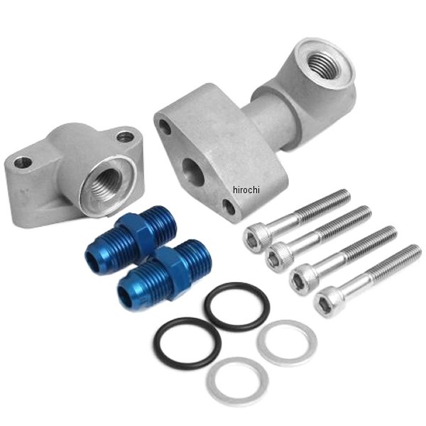 14057117 アクティブ ACTIVE オイルクーラー取り出しセット 補修用パーツ #6 95年以降 GPZ1100 青