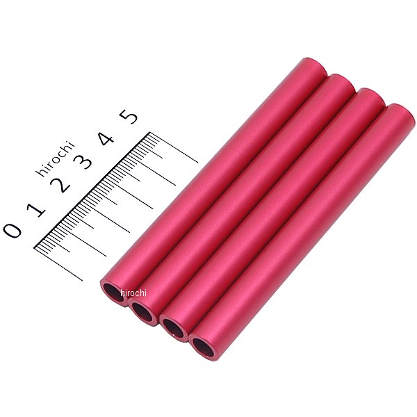 1051342 アクティブ ACTIVE サイドカラーセット ストレートコア用 13段 95.2mm 赤 4本入り