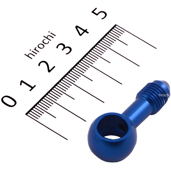 14609004 アクティブ ACTIVE バンジョーアダプター #3 ACPL対応 ストレート 青