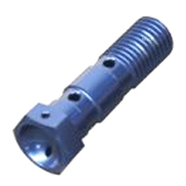 14990021 アクティブ ACTIVE バンジョーボルト P1.00W ダブル brembo対応 青