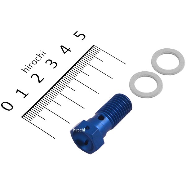 14992511 アクティブ ACTIVE バンジョーボルト P1.25 シングル 青