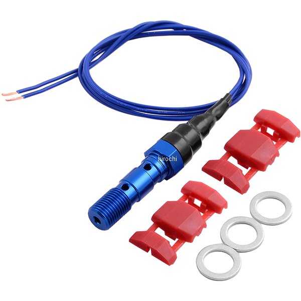 1490109 アクティブ ACTIVE プレッシャースイッチ ダブル P1.00 brembo対応 青