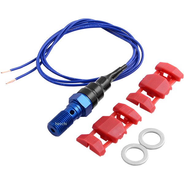 1490107 アクティブ ACTIVE プレッシャースイッチ シングル P1.00 brembo対応 青