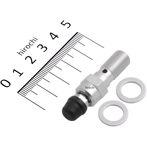 14992534 アクティブ ACTIVE エアフリーバンジョーボルト シングル P1.25 シルバー