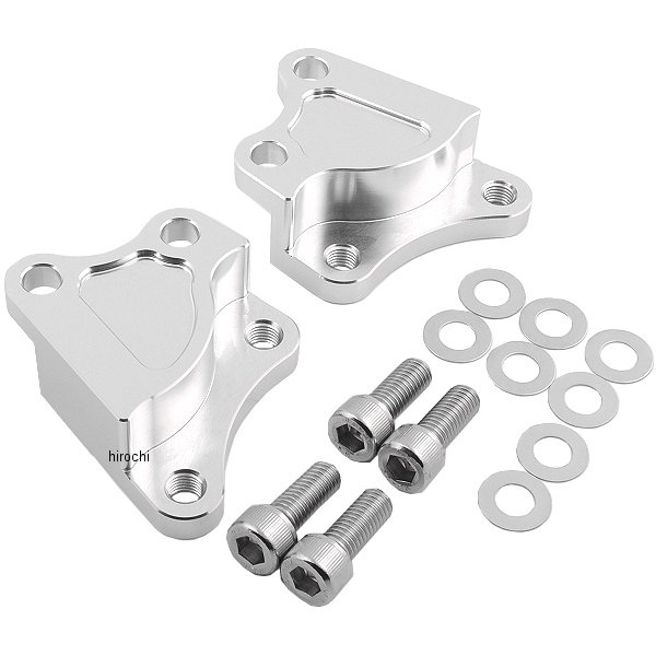 1477001S アクティブ ACTIVE フロントキャリパーサポート ブレンボ40mmピッチ&STDローター径 91年-06年 ゼファー750 シルバー