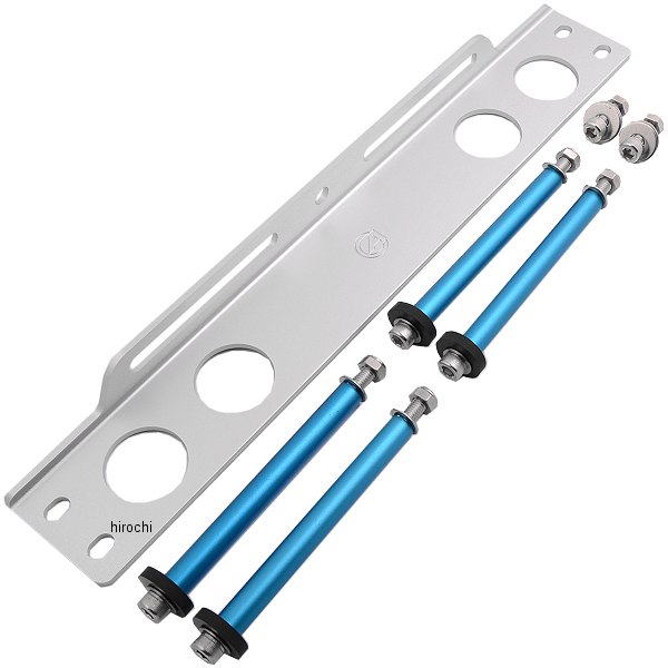 14057605 アクティブ ACTIVE ストレートオイルクーラーステーセット 補修用 9インチ13段 84年-03年 84年-03年 GPZ900R、GPZ750R シルバー