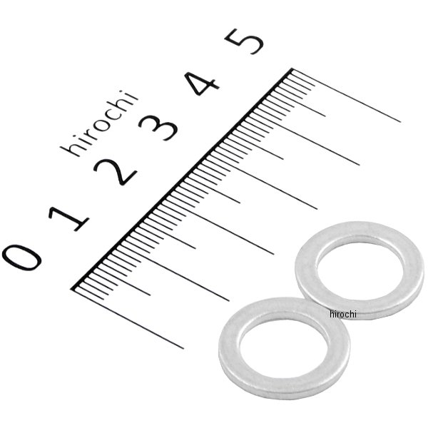 20996002 アクティブ ACTIVE クラッシュワッシャー 内径11mm アルミ 2枚入り