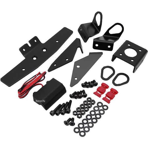 1153036 アクティブ ACTIVE フェンダーレスキット LEDナンバー灯付き 06年-12年 YZF-R6 黒