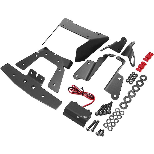 1157058 アクティブ ACTIVE フェンダーレスキット LEDナンバー灯付き 08年-12年 ニンジャ250R 黒