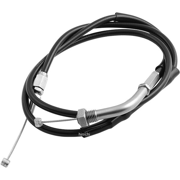 1060159 アクティブ ACTIVE アジャスタブルスロットルワイヤー タイプ2 汎用 1050mm ステンレス/黒