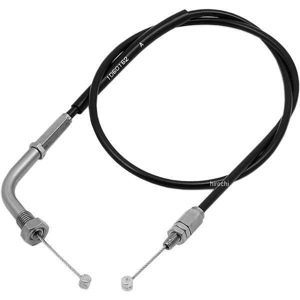 1060162 アクティブ ACTIVE アジャスタブルスロットルワイヤー タイプ2 TMRキャブレターキット専用 引き戻し共通 800mm ステンレス/黒