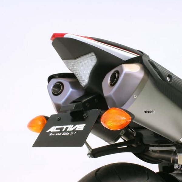 1153053 アクティブ ACTIVE フェンダーレスキット LEDナンバー灯付き 09年-13年 YZF-R1 黒