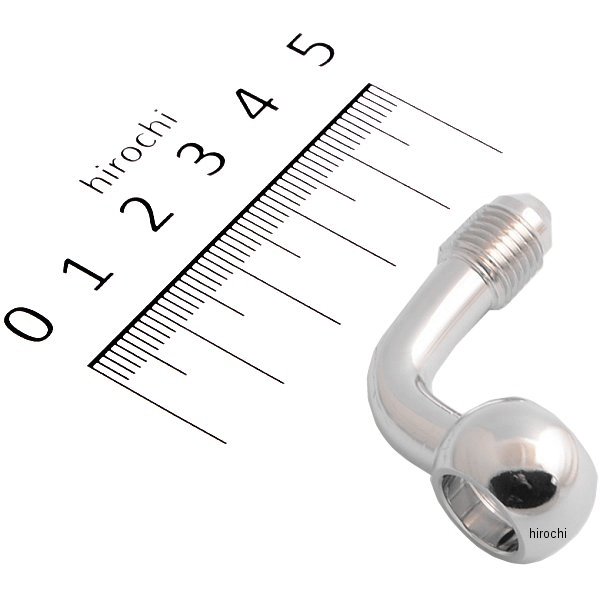 14609027 アクティブ ACTIVE バンジョーアダプター #3 ACPL対応 90度角 メッキ