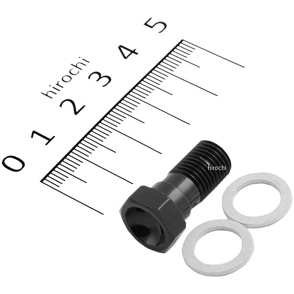 14993817 アクティブ ACTIVE バンジョーボルト シングル P3/8 黒