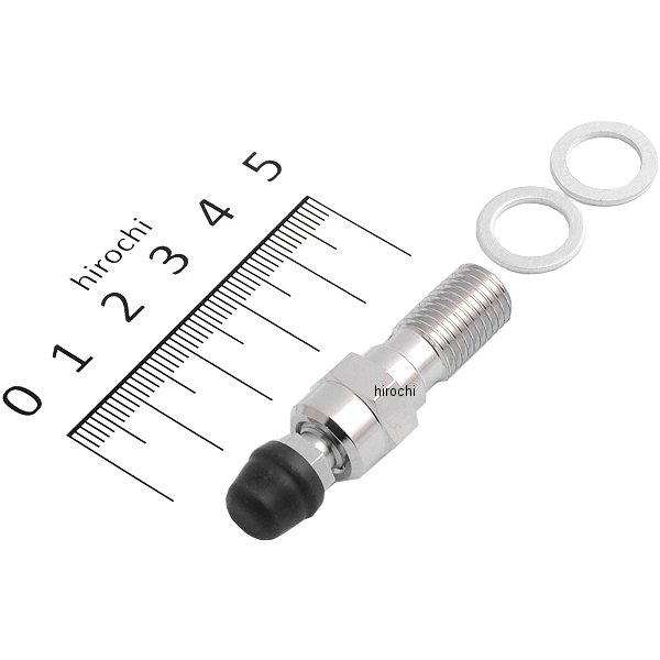 14992539 アクティブ ACTIVE エアフリーバンジョーボルト シングル P1.25 メッキ