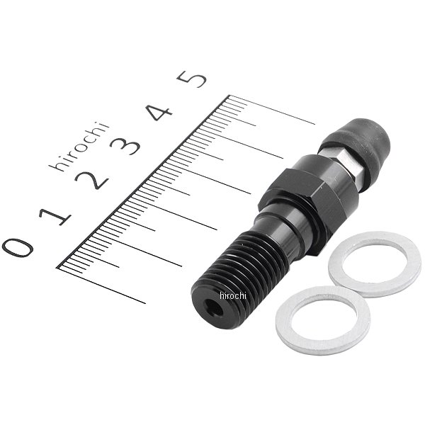 14992537 アクティブ ACTIVE エアフリーバンジョーボルト シングル P1.25 黒